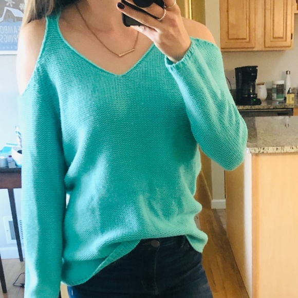 Aqua Tobi Sweater - Picture 2 of 2